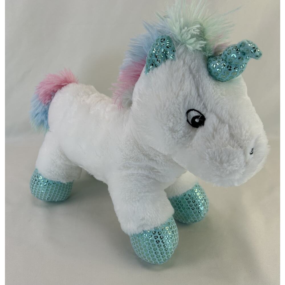 Sparkle Hooves Unicorn Dan Dee 12" Stuffed Animal Plushie